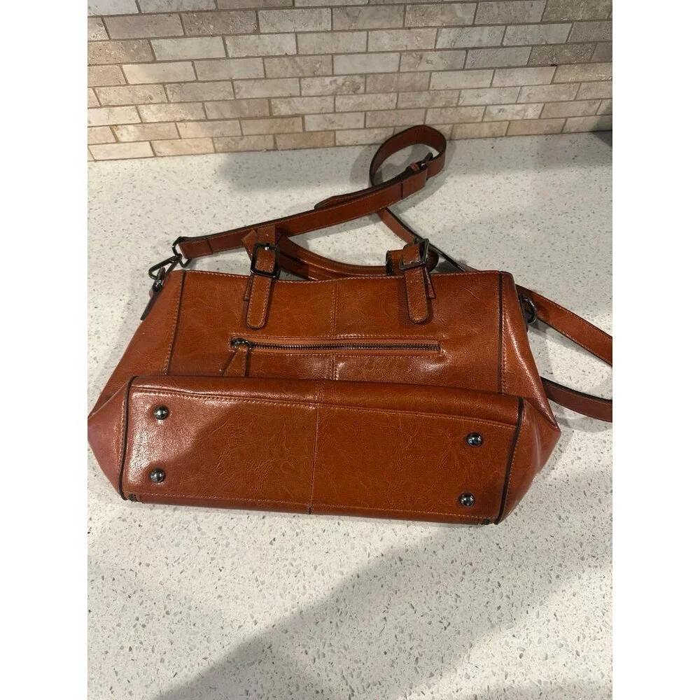 Kenoor Medium Size Brown Leather 2 Sizes Of‎ Straps